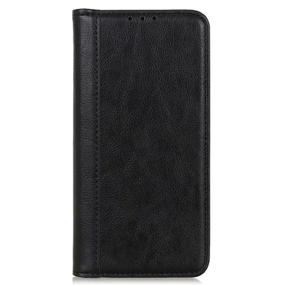 For Honor 200 Pro 5G Case Split Leather Litchi Texture Phone Cover Wallet Stand