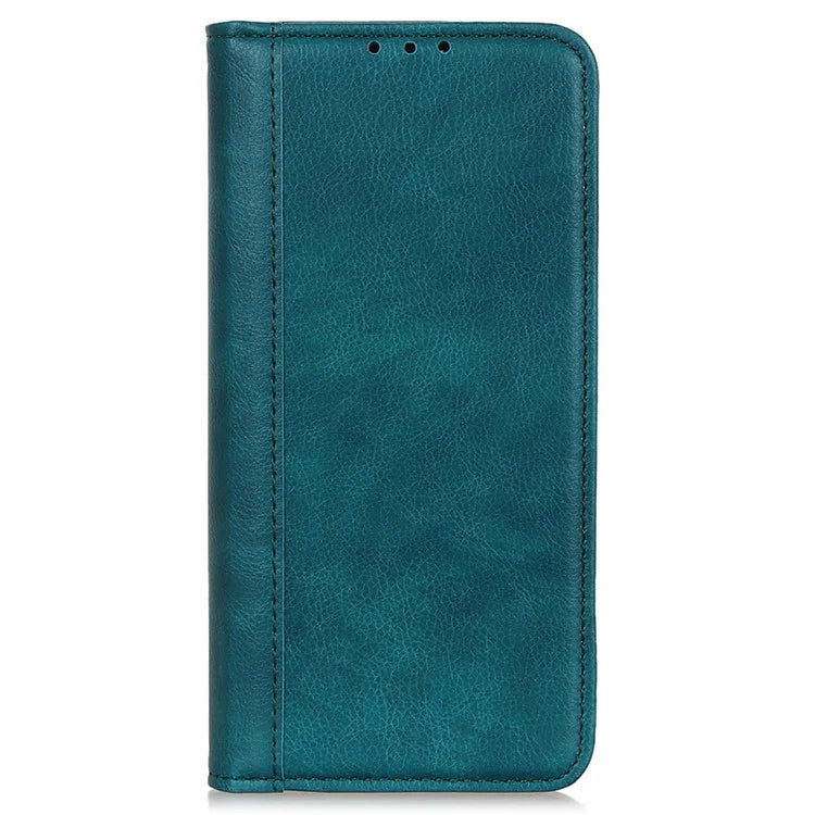 For Honor 200 Pro 5G Case Split Leather Litchi Texture Phone Cover Wallet Stand