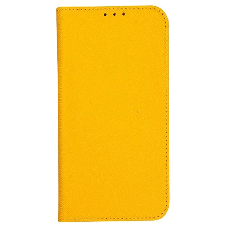 For iPhone 16 Pro Max Case Magnetic Closure Cross Texture PU Leather Phone Cover