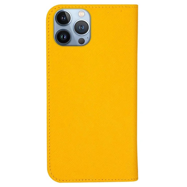 For iPhone 16 Pro Max Case Magnetic Closure Cross Texture PU Leather Phone Cover