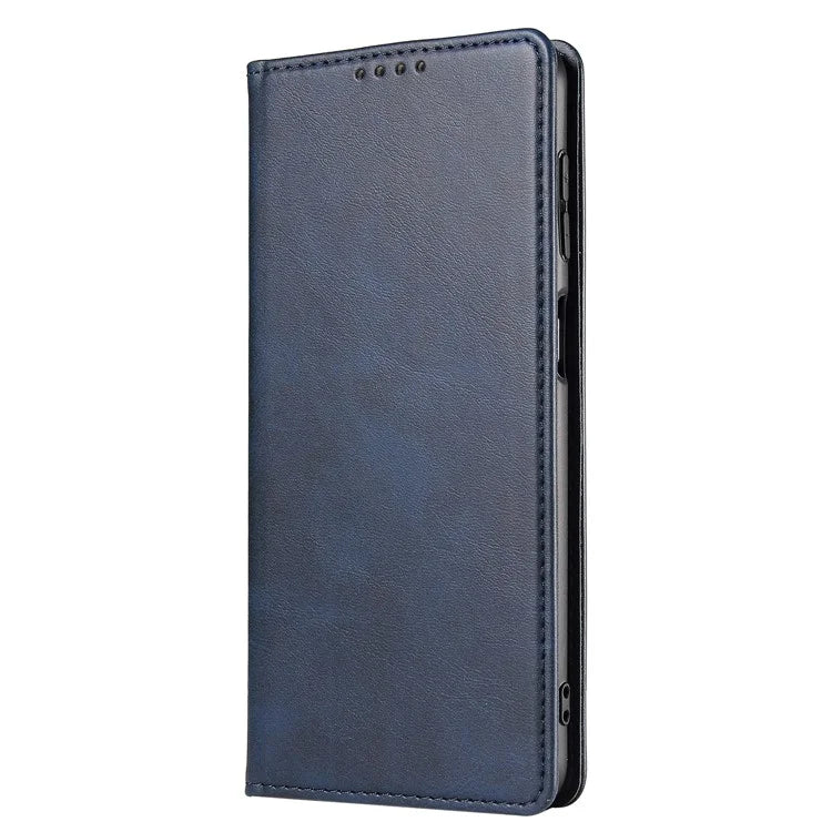 For iPhone 16 Pro Case Leather Phone Cover Strong Magnetic Card Holder