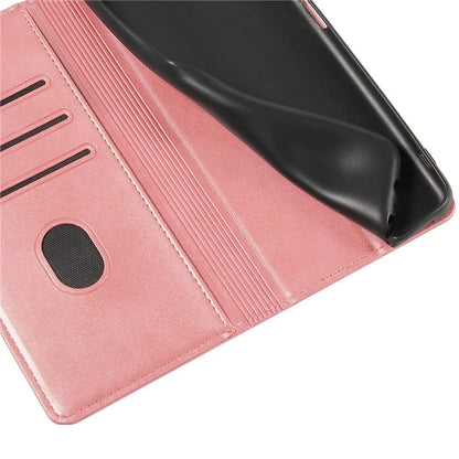For iPhone 16 Pro Case Leather Phone Cover Strong Magnetic Card Holder
