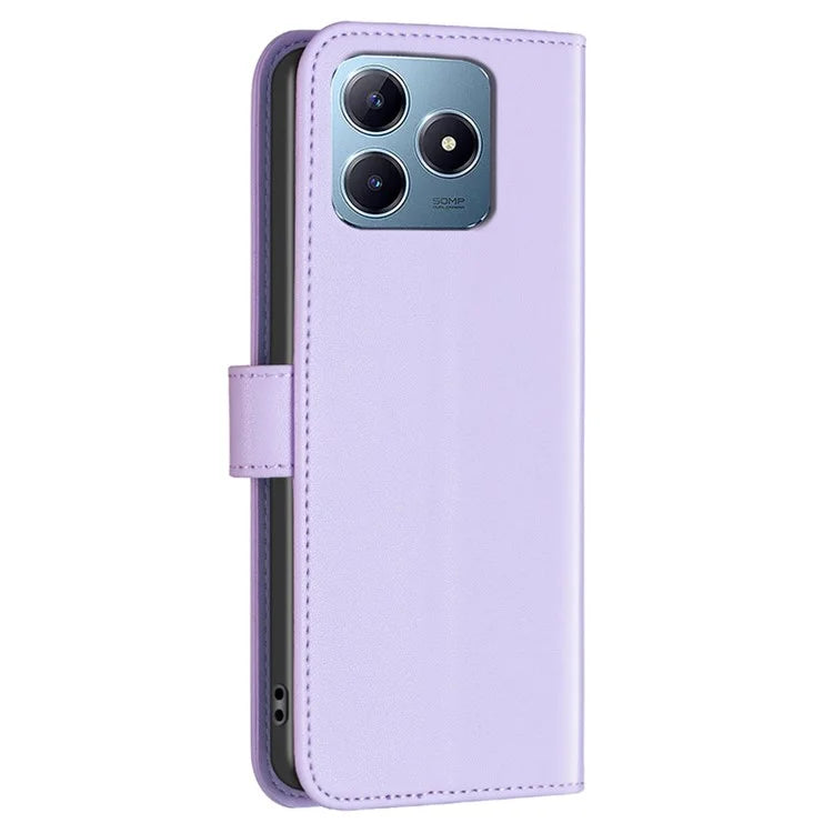 BINFEN COLOR BF17 For Realme C63 4G / C61 4G Leather Case Wallet Stand Phone Cover