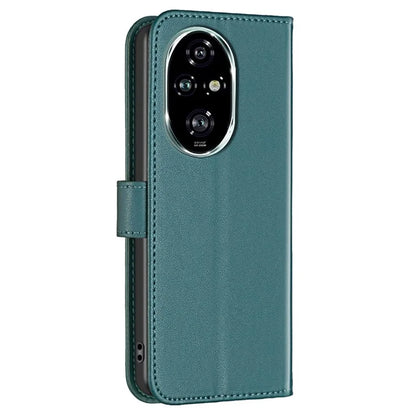 BINFEN COLOR BF17 For Honor 200 Pro 5G Wallet Case PU Leather Flip Phone Cover
