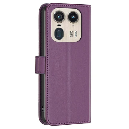 BINFEN COLOR BF17 For Motorola Edge 50 Ultra 5G / Moto X50 Ultra 5G Case Full Protection Leather Phone Cover