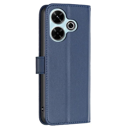 BINFEN COLOR BF17 For Xiaomi Redmi 13 4G / Poco M6 4G Case Wallet Stand Leather Phone Cover