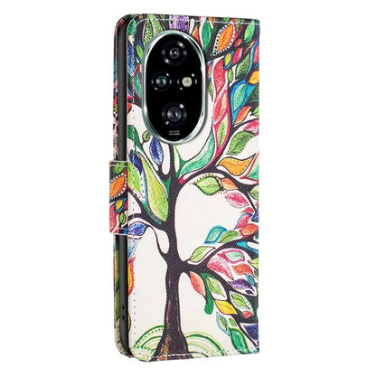 For Honor 200 Pro 5G Case PU Leather Pattern Phone Cover Scratchproof Protect