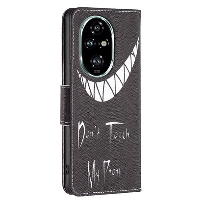 For Honor 200 Pro 5G Case PU Leather Pattern Phone Cover Scratchproof Protect