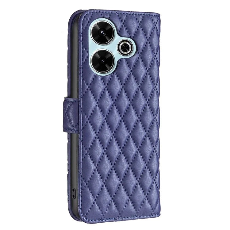 BINFEN COLOR BF Style-14 For Xiaomi Redmi 13 4G / Poco M6 4G Leather Case Wallet Phone Cover