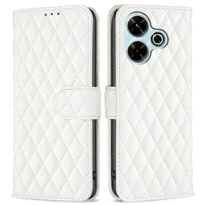 BINFEN COLOR BF Style-14 For Xiaomi Redmi 13 4G / Poco M6 4G Leather Case Wallet Phone Cover