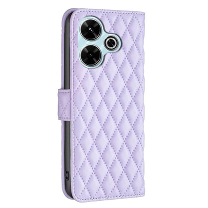 BINFEN COLOR BF Style-14 For Xiaomi Redmi 13 4G / Poco M6 4G Leather Case Wallet Phone Cover