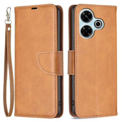 For Xiaomi Redmi 13 4G / Poco M6 4G Case Wallet Leather Phone Cover Flip Stand