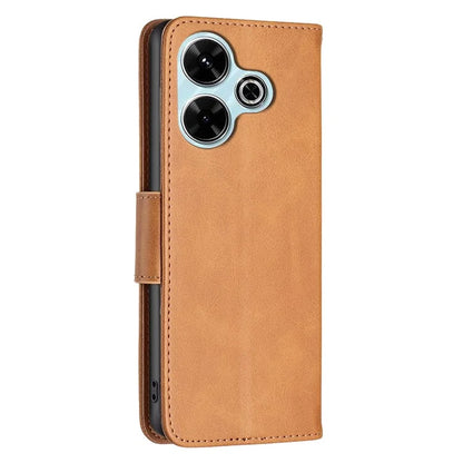 For Xiaomi Redmi 13 4G / Poco M6 4G Case Wallet Leather Phone Cover Flip Stand