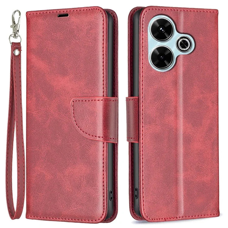 For Xiaomi Redmi 13 4G / Poco M6 4G Case Wallet Leather Phone Cover Flip Stand