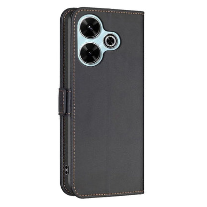BINFEN COLOR BF31 For Xiaomi Redmi 13 4G / Poco M6 4G Case PU Leather Phone Wallet Cover