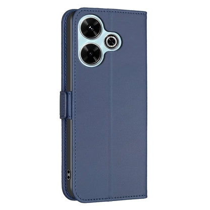 BINFEN COLOR BF31 For Xiaomi Redmi 13 4G / Poco M6 4G Case PU Leather Phone Wallet Cover