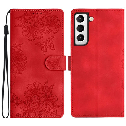 For Samsung Galaxy S21 FE 5G Case Stylish Imprinted Leather Wallet Stand Cell Phone Cover
