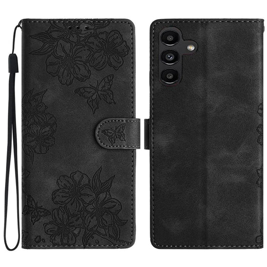 For Samsung Galaxy A05s 4G Cell Phone Case PU Leather Imprinted Pattern Wallet Phone Cover