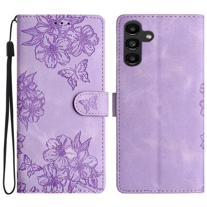For Samsung Galaxy A05s 4G Cell Phone Case PU Leather Imprinted Pattern Wallet Phone Cover