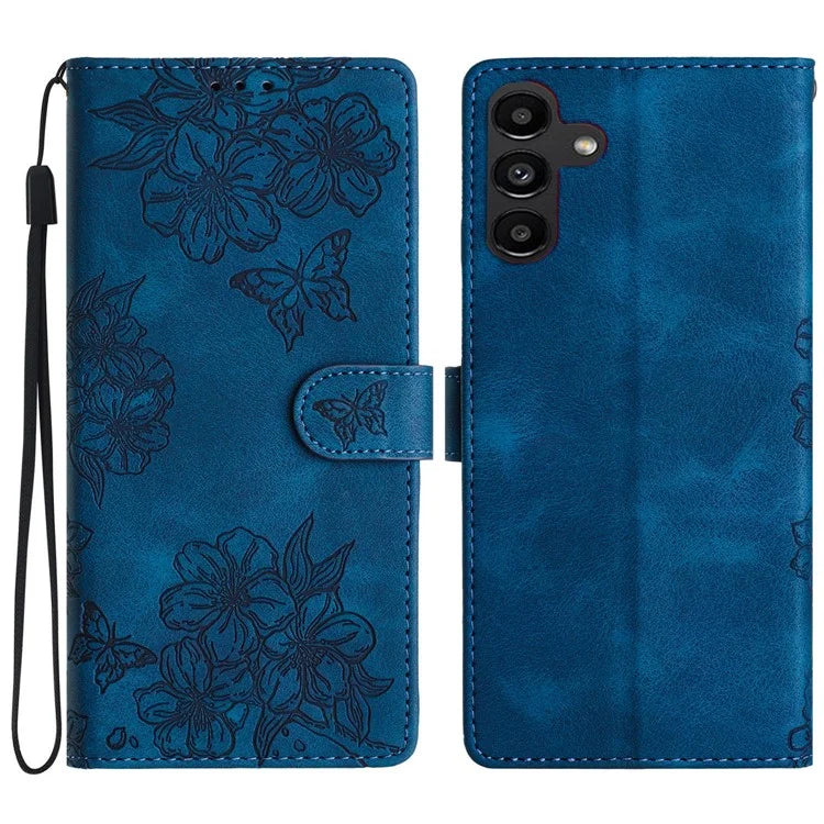 For Samsung Galaxy A05s 4G Cell Phone Case PU Leather Imprinted Pattern Wallet Phone Cover