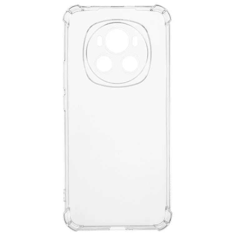 For Honor Magic6 5G Clear Soft TPU Phone Cover Four Corner Reinforced Protective