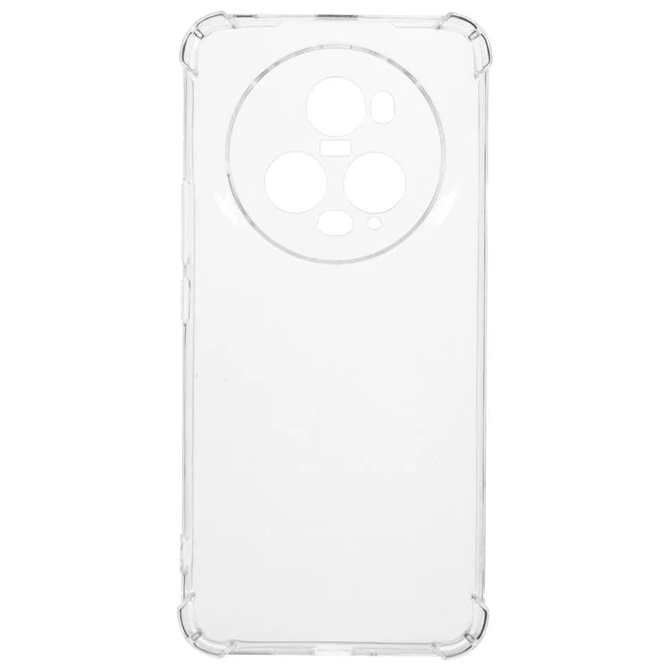For Honor Magic5 Pro Clear Soft TPU Phone Cover Four Corner Reinforced Protective