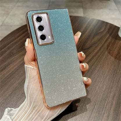 For Honor Magic Vs2 5G Case Sparkling Glitter Hard PC Phone Cover