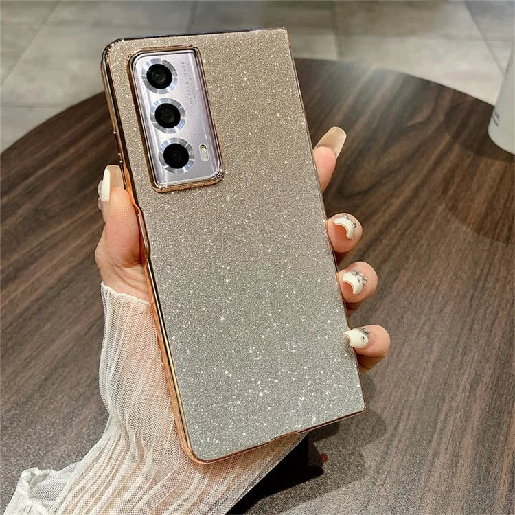 For Honor Magic Vs2 5G Case Sparkling Glitter Hard PC Phone Cover