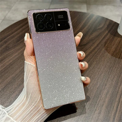 For Xiaomi Mix Fold 3 5G Case Bling Glitter Shockproof Hard PC Phone Cover