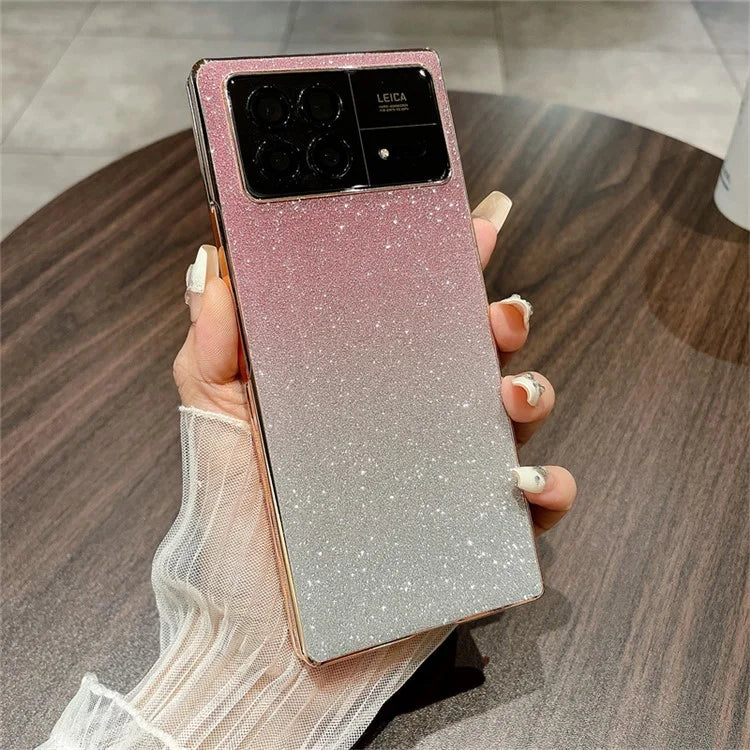 For Xiaomi Mix Fold 3 5G Case Bling Glitter Shockproof Hard PC Phone Cover