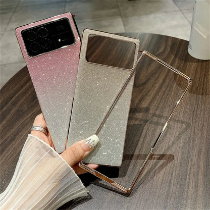 For Xiaomi Mix Fold 3 5G Case Bling Glitter Shockproof Hard PC Phone Cover