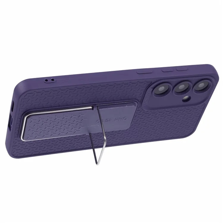 XL Series For Samsung Galaxy S23 FE Case Anti-Drop TPU Phone Cover with Kickstand
