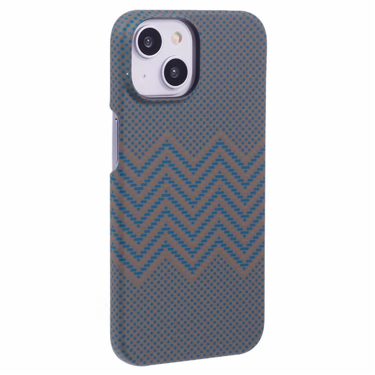 For iPhone 13 Case Stylish Pattern Luminous Anti-Drop PC Phone Cover