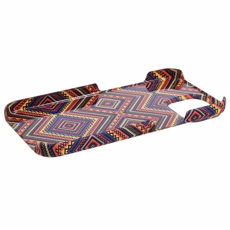 For iPhone 13 Case Stylish Pattern Luminous Anti-Drop PC Phone Cover