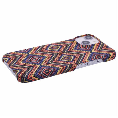For iPhone 13 Case Stylish Pattern Luminous Anti-Drop PC Phone Cover