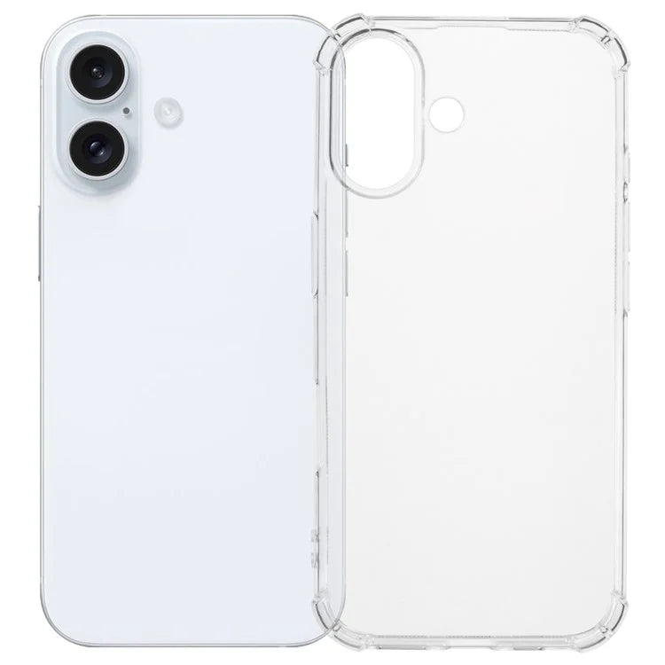 For iPhone 16 Plus Case Reinforced Corners TPU Cushion Phone Cover