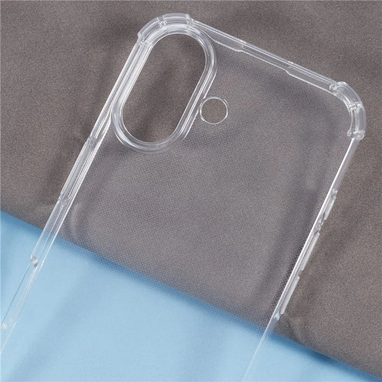 For iPhone 16 Plus Case Reinforced Corners TPU Cushion Phone Cover