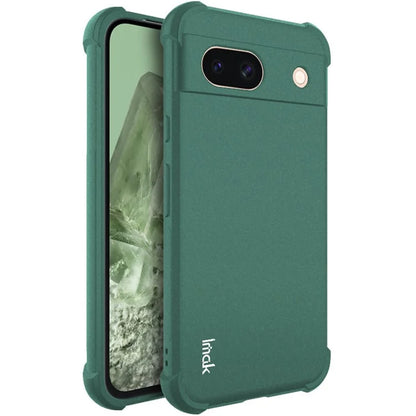 IMAK For Google Pixel 8a Case Reinforced Corners Matte TPU Phone Cover