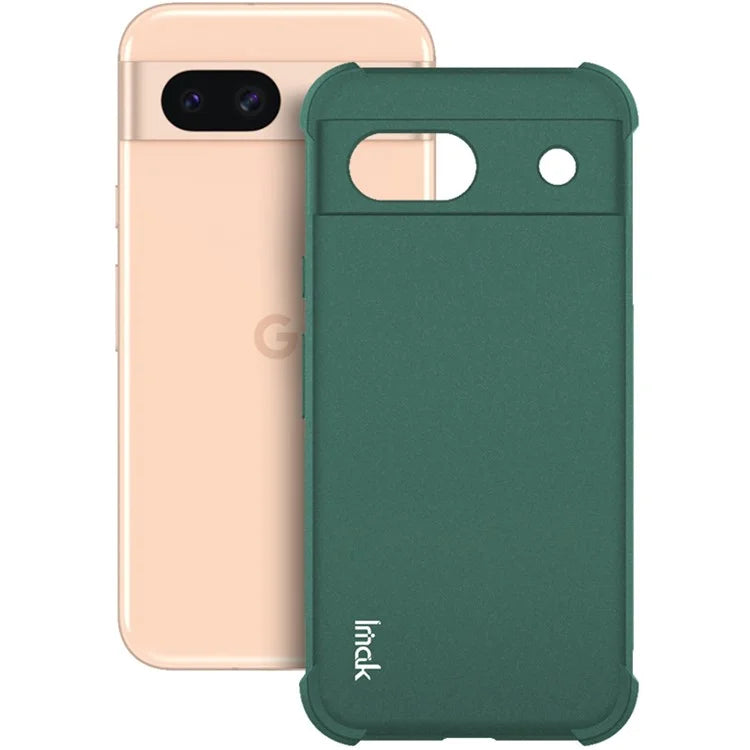 IMAK For Google Pixel 8a Case Reinforced Corners Matte TPU Phone Cover
