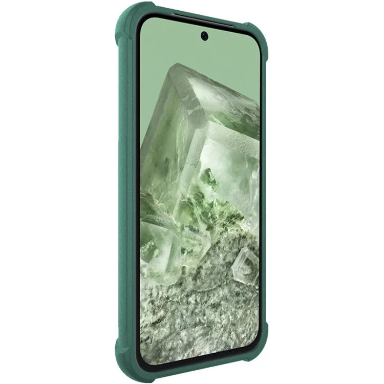 IMAK For Google Pixel 8a Case Reinforced Corners Matte TPU Phone Cover