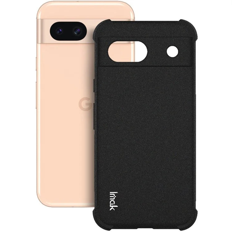 IMAK For Google Pixel 8a Case Reinforced Corners Matte TPU Phone Cover