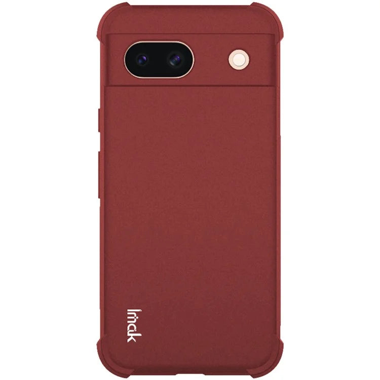 IMAK For Google Pixel 8a Case Reinforced Corners Matte TPU Phone Cover