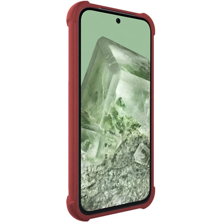 IMAK For Google Pixel 8a Case Reinforced Corners Matte TPU Phone Cover