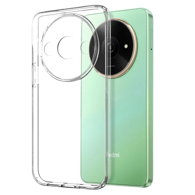 NORTHJO For Xiaomi Redmi A3x 4G TPU Case + Tempered Glass Screen Protector Set