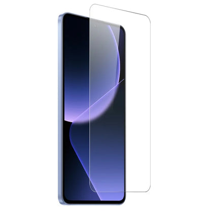 NORTHJO For Xiaomi 13T / 13T Pro Clear Case Soft TPU Phone Cover with 3D Curved Tempered Glass Film
