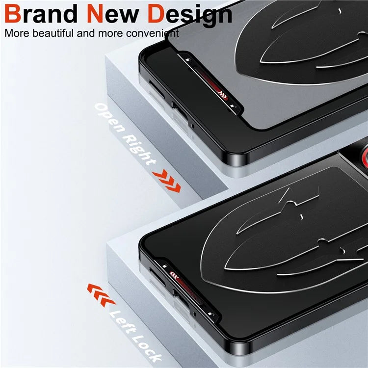 For ZTE nubia Z60 Ultra Case Aluminium Alloy+PC Phone Cover Graphene Heat Dissipation