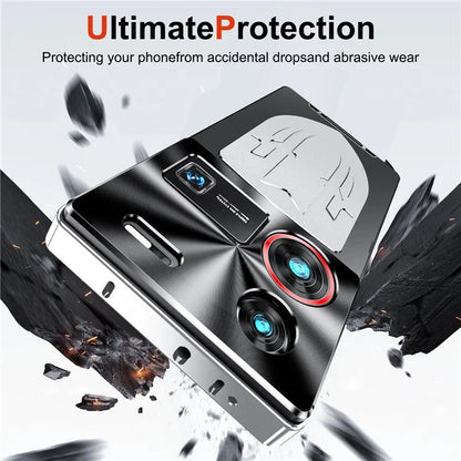 For ZTE nubia Z60 Ultra Case Aluminium Alloy+PC Phone Cover Graphene Heat Dissipation