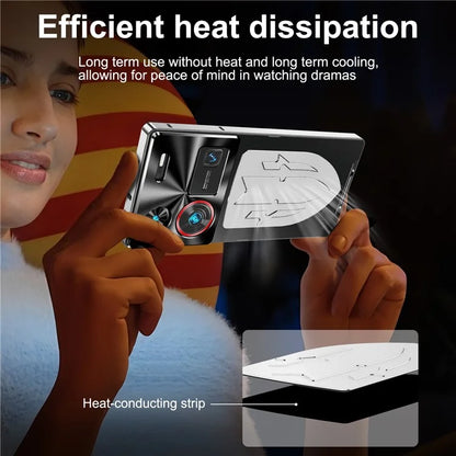 For ZTE nubia Z60 Ultra Case Aluminium Alloy+PC Phone Cover Graphene Heat Dissipation