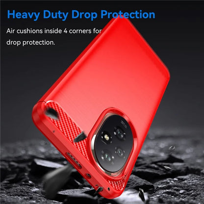 For Honor 200 Pro 5G Case Brushed Soft TPU Anti-Fall Phone Protective Cover