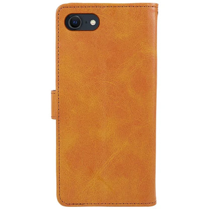 For iPhone SE (2024) Case Calf Texture Leather Phone Cover Full Shockproof Protection